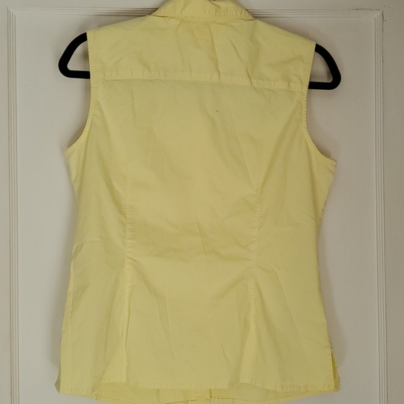 Tommy Hilfiger Sleeveless Button Up Shirt Size 14 - Picture 3 of 4